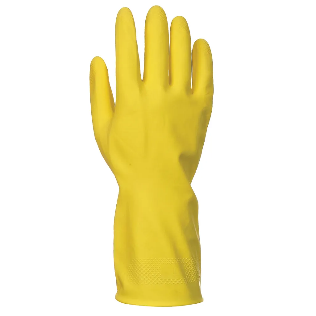 A800 - GANT DE MÉNAGE EN LATEX  (Paquets de 12)