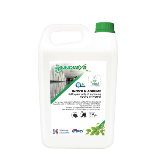 INOV'R N AGRUME Ecolabel Bidon 5L Ecolabel
