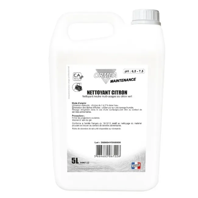 [EYA06722] NETTOYANT CITRON Bidon 5L