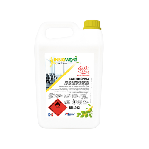 EGEPUR SPRAY Ecodetergent Bidon 5L Ecocert