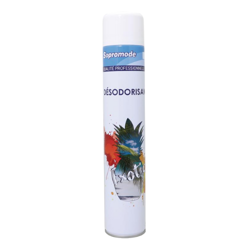 Aérosol désodorisant exotique 750ml l'unité
