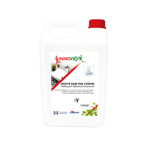 [EYA03825] INOV'R SANI PAE CITRON Ecolabel Bidon 5L Ecolabel