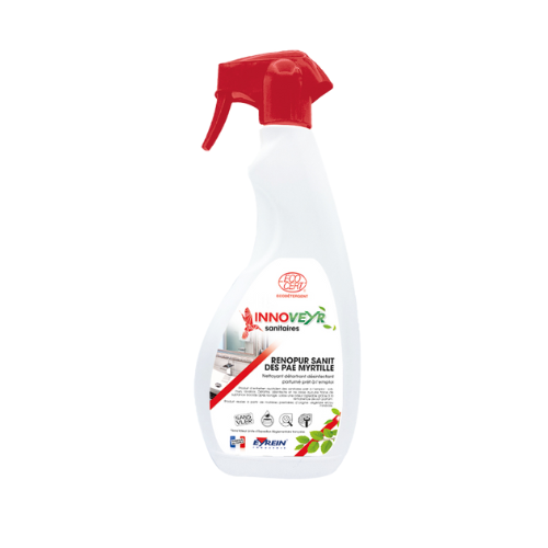 [EYA25164] RENOPUR SANIT DES PAE MYRTILLE Ecodetergent Pulvé. 750mL Ecocert