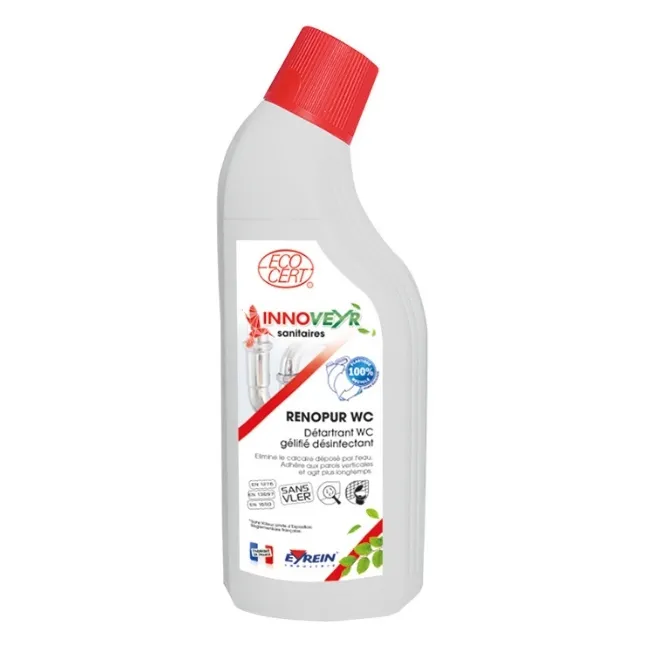 [EYA07601] RENOPUR WC Ecodetergent Flacon 750mL Coudé Ecocert