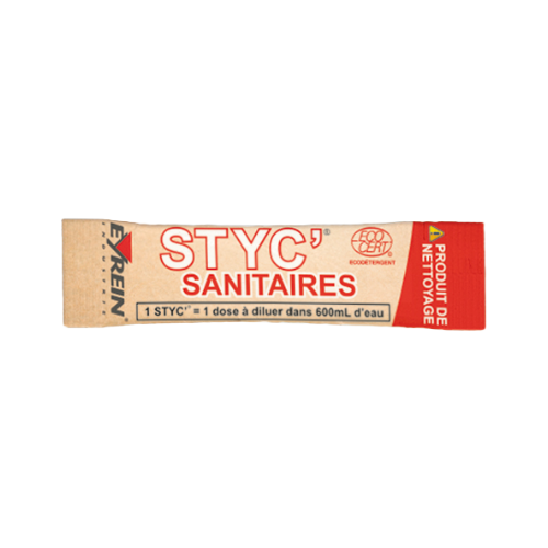 [EYA21884] STYC' SANITAIRES Ecodetergent Carton 60x Styc' Ecocert