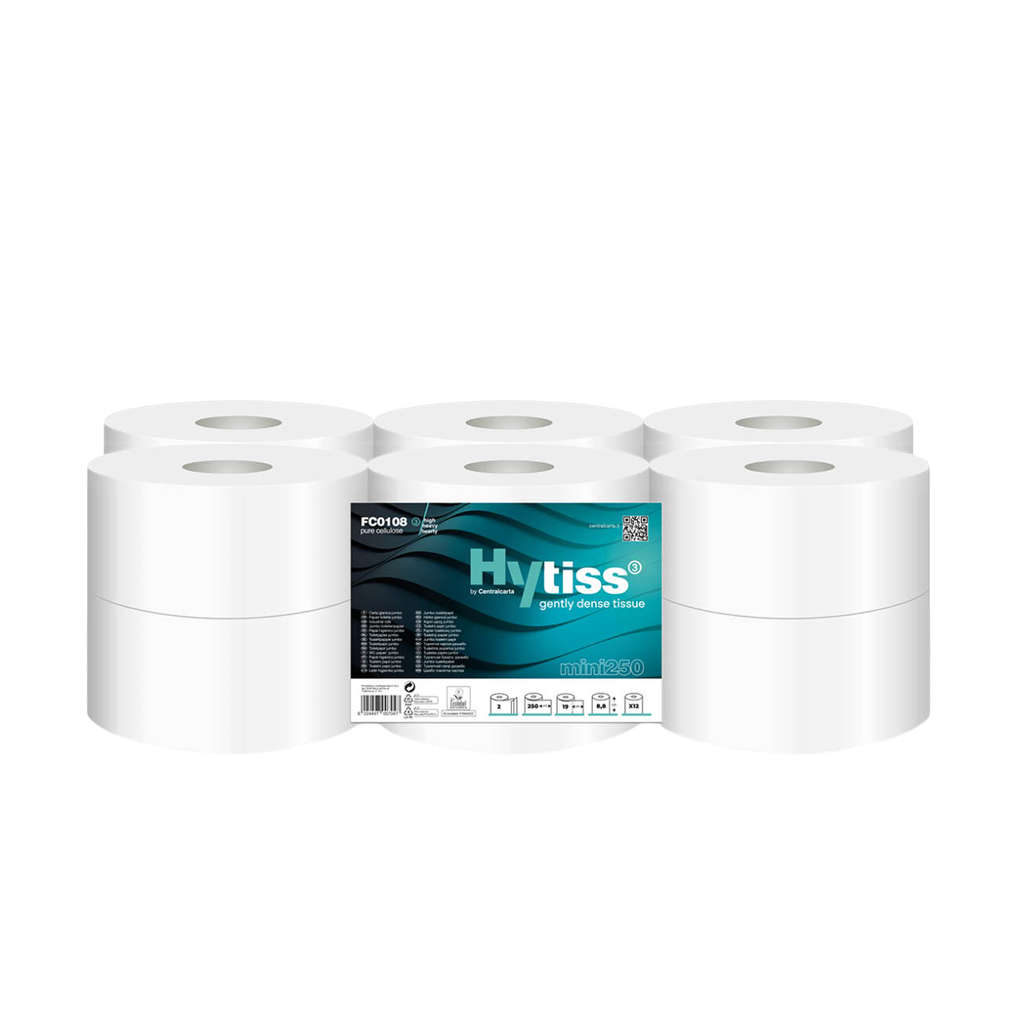 [CCFC0108] Papier toilette Mini jumbo HYTISS3 MINI 250m