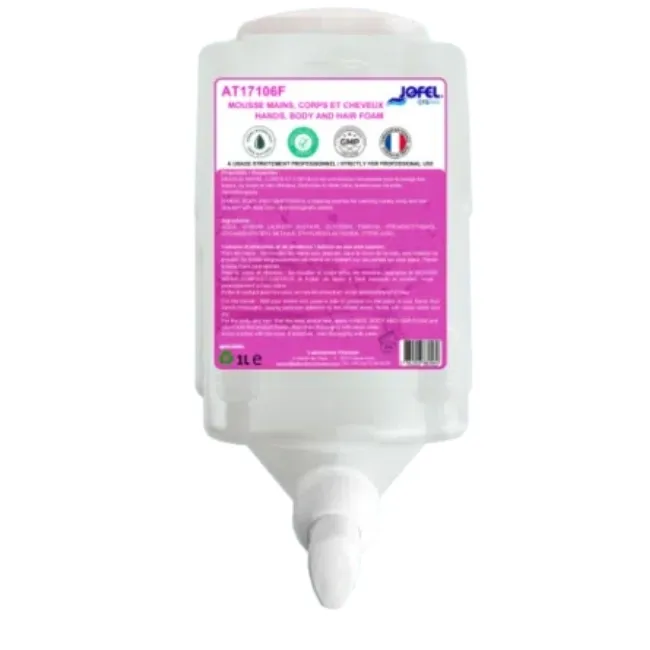 [JOAT17106F] Cartouche mousse corps et cheveux 6x1L