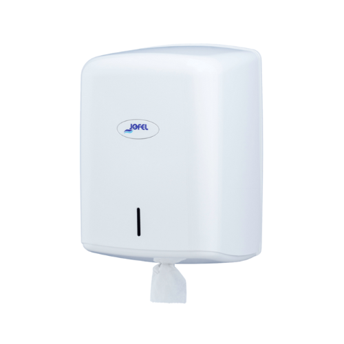 [JOAG47000] Distributeur dévidage central 450 formats ABS blanc
