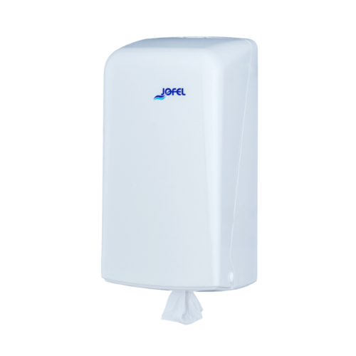 [JOAG32000] Distributeur dévidage central mini  ABS blanc