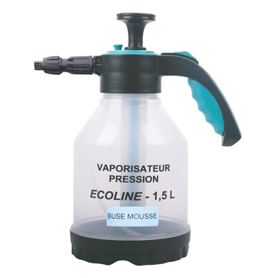 Vaporisateur à pression 1,5L Ecoline avec Buse Mousse