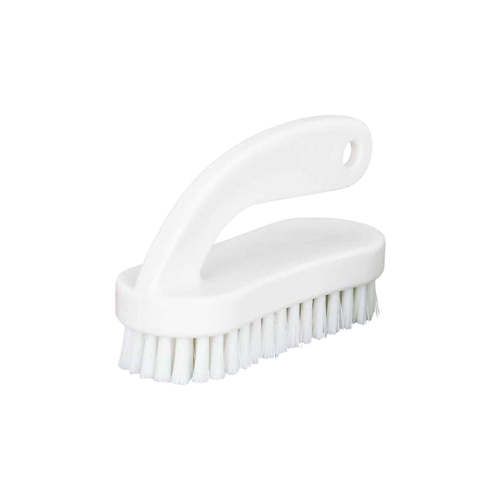 [GL7033W] Brosse À Ongle Blanc Avec Poignée 12Cm