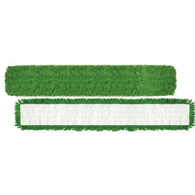 [TM112AC] Frange Acrylique verte velcro 120cm