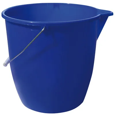 Seau à bec ECOLINE 12L anse métal - Bleu