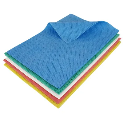 [TM192/B] Lavette ajourée - 50x30cm - en lot x25  - Ecogreen (Bleu)
