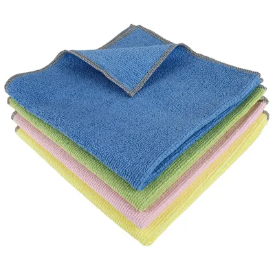 Lavette microfibre multi-usages PREMIUM 300 g/m² - 38x38cm  en lot x5