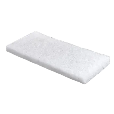 Pad épais Abrasif récurant CLASSIC  11x25x2 Blanc