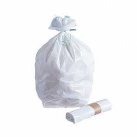 [GD5504] Sacs poubelle 30L  Blanc HD11μ Carton de 500