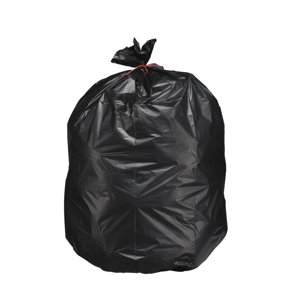 [GD5271] Sacs poubelle 110L  Noir HD18μ Carton de 500