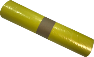[GD5110JT] Sacs poubelle 110L  Jaune transluside BD30μ Carton de 200