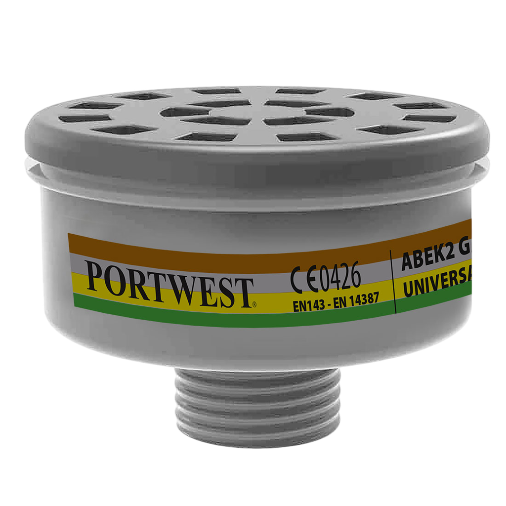 [PWP926] ABEK2 FILTRE À GAZ À FILETAGE UNIVERSEL