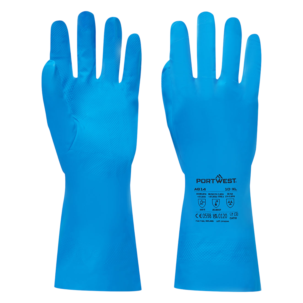 [PWA814] GANT NITRILE CONTACT ALIMENTAIRE  paquets de 12