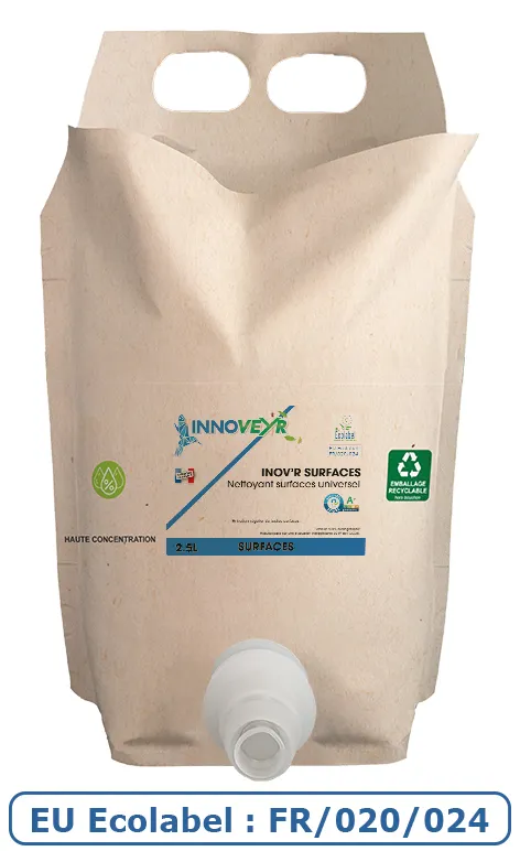 [EYA25377] INOV'R SURFACES Ecolabel Carton 2x Autoflex 2.5L