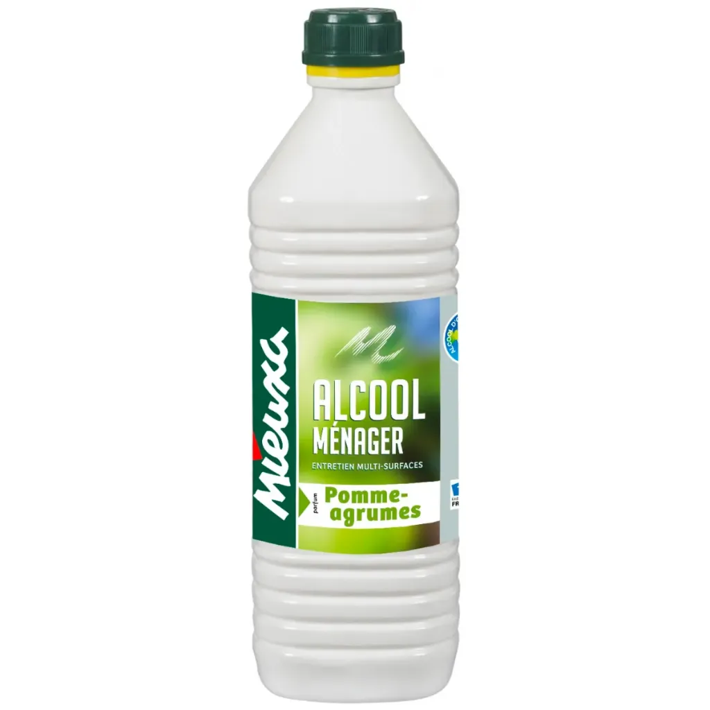 ALCOOL MÉNAGER POMME-AGRUME FLACON 1L