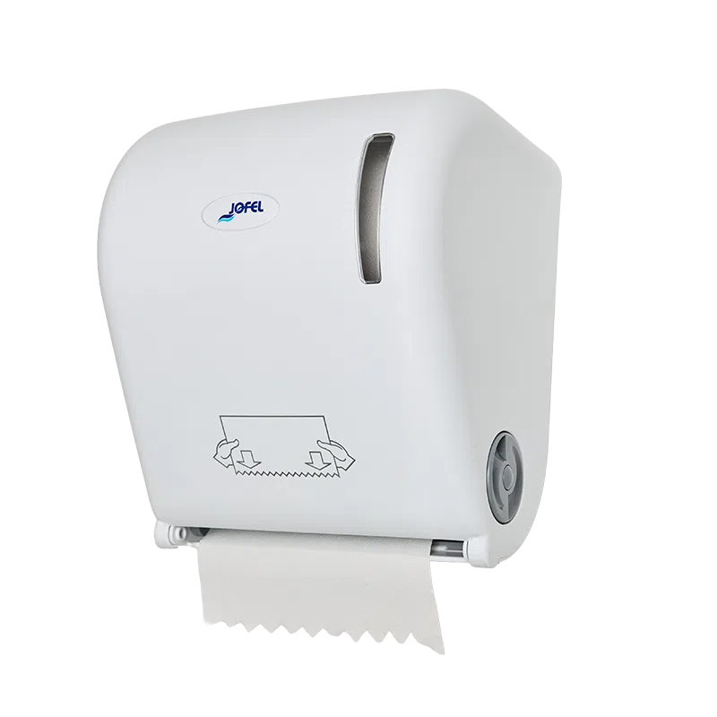 [JOAGR54000-MT] DISTRIBUTEUR AUTO-CUT ECO 20″ EN ABS RECYCLÉ BLANC