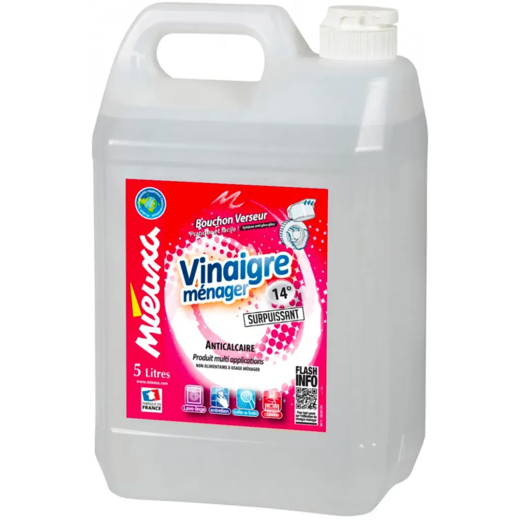 Vinaigre Ménager 14° - Bidon 5L